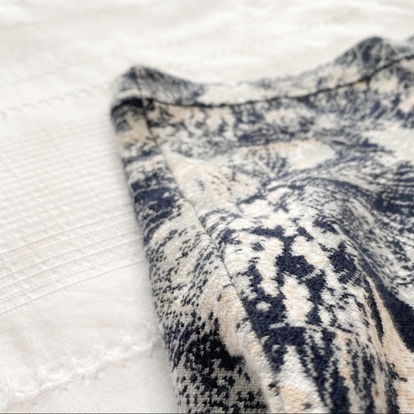 Bcbgmaxazria MEYA FOLIAGE KNITTED A-LINE MINI SKIRT - L - Picture 8 of 10